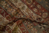 8x11.5 Vintage Distressed Caucasian Carpet