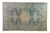 6.5x10.5 Vintage Distressed Veece Carpet