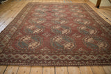 7.5x9 Vintage Distressed Ersari Carpet