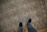 5.5x7.5 Vintage Distressed Ersari Carpet