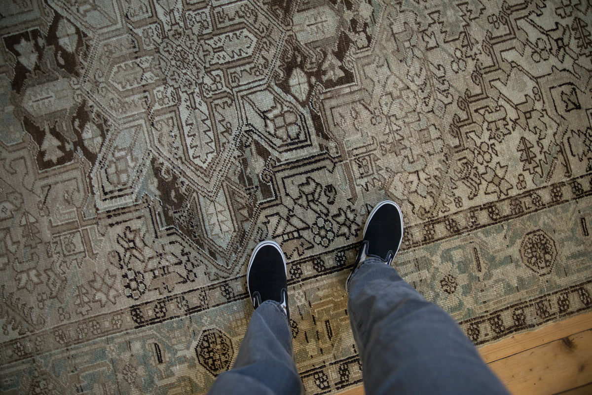 6.5x9.5 Vintage Distressed Heriz Carpet