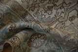 6.5x9.5 Vintage Distressed Heriz Carpet