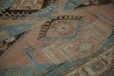 7x9 Vintage Distressed Malayer Carpet