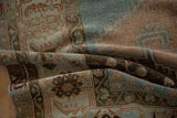 7x9 Vintage Distressed Malayer Carpet