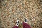 7.5x10.5 Vintage Distressed Turkmen Carpet
