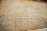 7.5x10.5 Vintage Distressed Turkmen Carpet