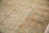 7.5x10.5 Vintage Distressed Turkmen Carpet