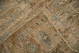 7.5x10.5 Vintage Distressed Turkmen Carpet