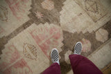 7.5x10.5 Vintage Distressed Kars Carpet