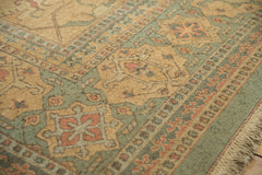 10x13.5 New Tea Washed Indian Soumac Design Carpet // ONH Item mc001238 Image 3