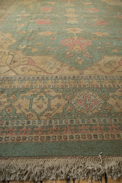 10x13.5 New Tea Washed Indian Soumac Design Carpet // ONH Item mc001238 Image 7