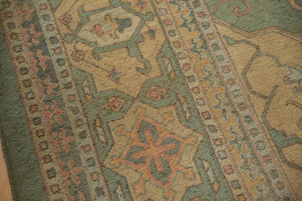 10x13.5 New Tea Washed Indian Soumac Design Carpet // ONH Item mc001238 Image 8