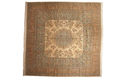 12x12 Vintage Bulgarian Kerman Design Square Carpet // ONH Item mc001389