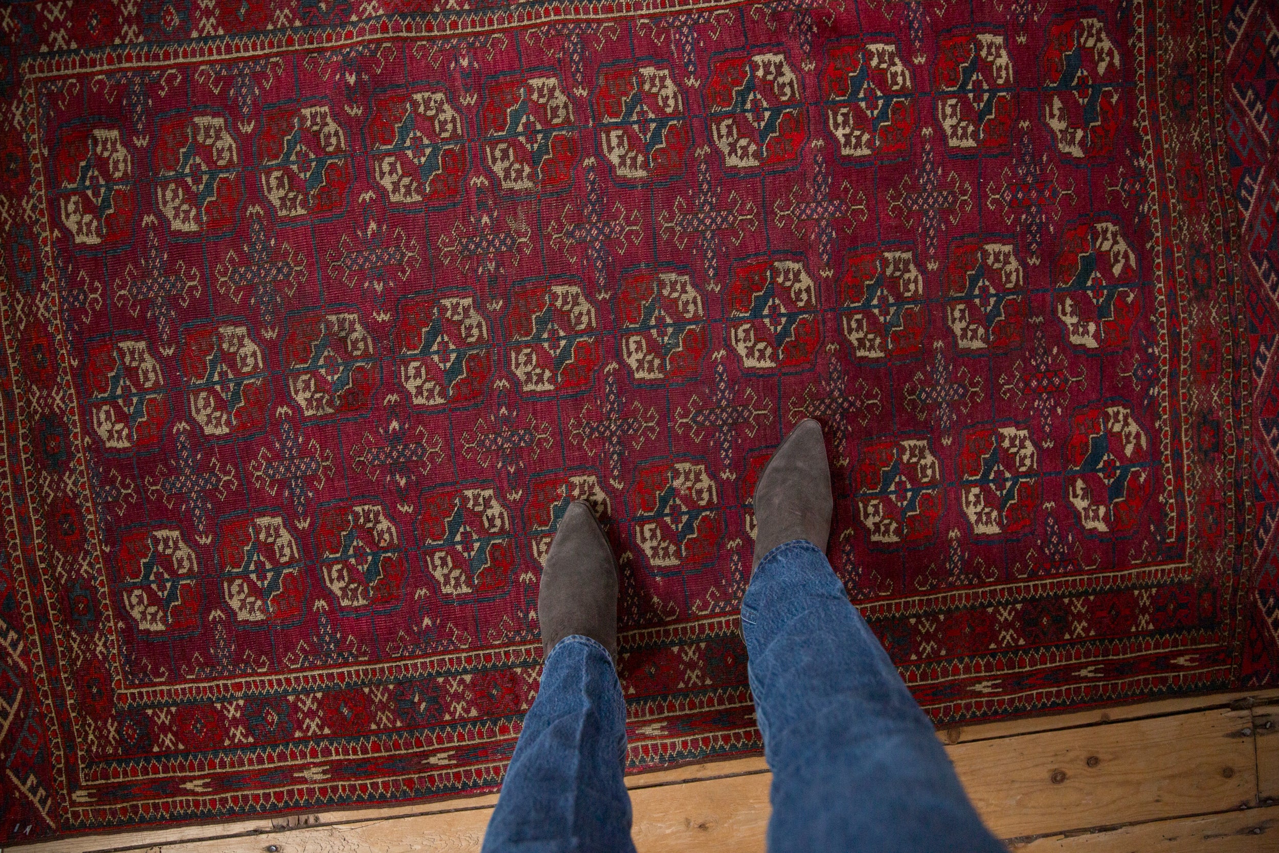 Vintage Tekke Rug // ONH Item: mc001426, Image 1