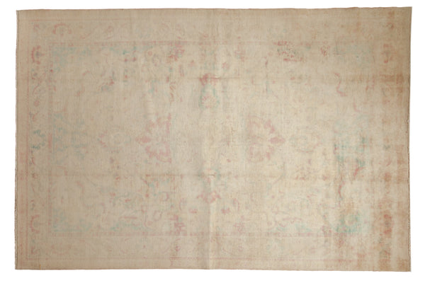 6x9 Vintage Distressed Bulgarian Polonaise Design Carpet // ONH Item mc001447