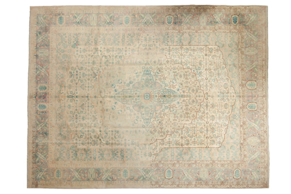 9x12 Vintage Distressed Bulgarian Bijar Design Carpet // ONH Item mc001451