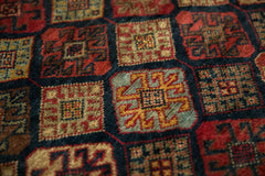 4.5x6 Vintage Indian Jaff Kurd Design Rug // ONH Item mc001758, Image 5