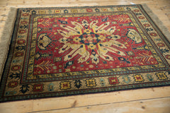 4.5x5.5 Vintage Indian Kazak Design Square Rug // ONH Item mc001759 Image 5