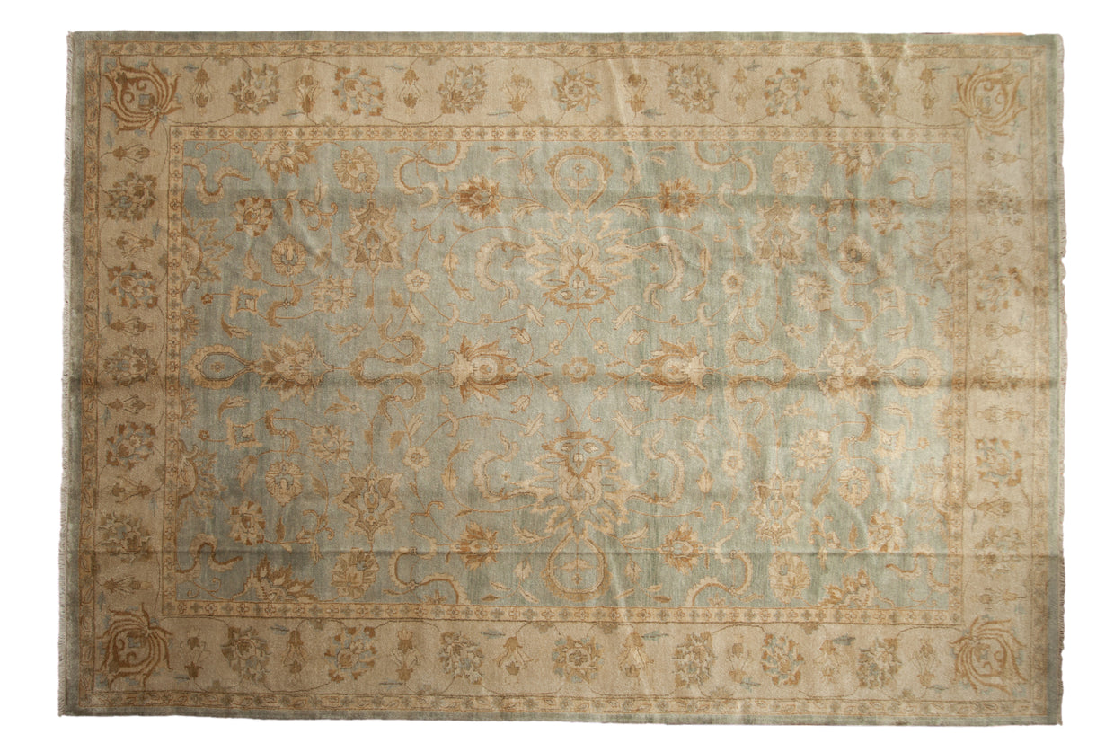 9.5x14 Indian Oushak Design Carpet // ONH Item mc001863