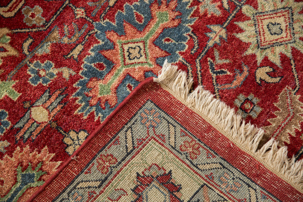 6x9 Vintage Indian Heriz Design Carpet // ONH Item mc001952, Image 4