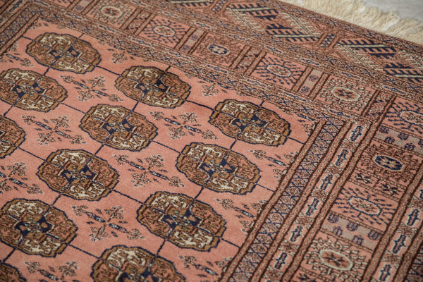 4x4 Vintage Fine Bokhara Square Rug // ONH Item mc001962 Image 4