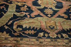 9x12 Vintage Pakistani Serapi Design Carpet