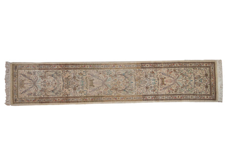 2.5x12 Vintage Tabriz Rug Runner