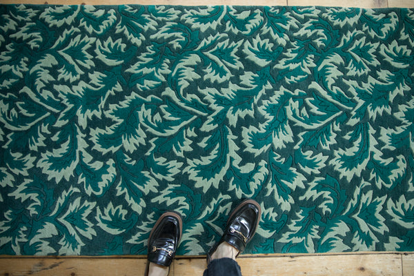 Vintage Contemporary Indian William Morris Design Rug Runner // ONH Item: mc002283, Image 1