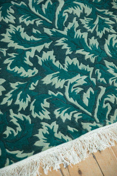 Vintage Contemporary Indian William Morris Design Rug Runner // ONH Item: mc002283, Image 5