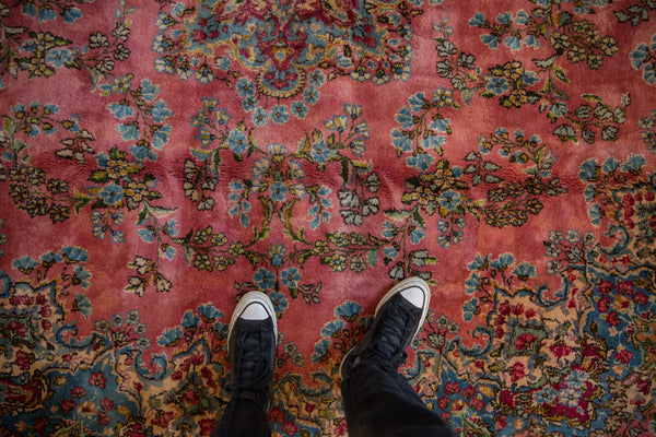 8.5x8.5 Vintage Kerman Square Carpet