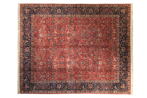8x10 Vintage Agra Carpet // ONH Item mc0023511