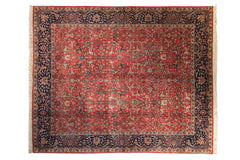 8x10 Vintage Agra Carpet // ONH Item mc0023511