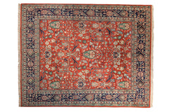 7.5x10 Vintage Indian Bijar Design Carpet // ONH Item mc0023521