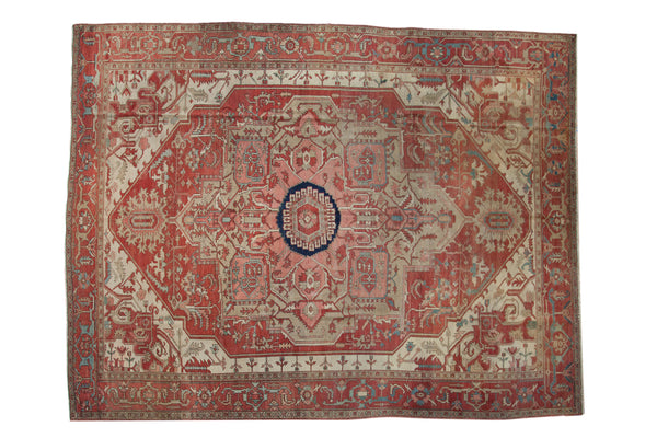 Antique Serapi Carpet // ONH Item: sm001308
