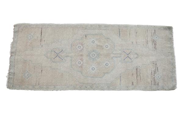 1.5x3.5 Vintage Oushak Runner // ONH Item ee001187