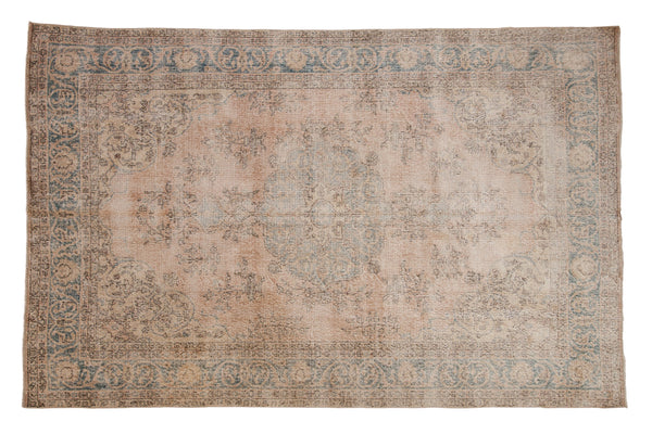 7x10.5 Vintage Distressed Sparta Carpet // ONH Item 10031