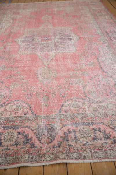 RESERVED 7x10.5 Vintage Distressed Sparta Carpet // ONH Item 10033 Image 5