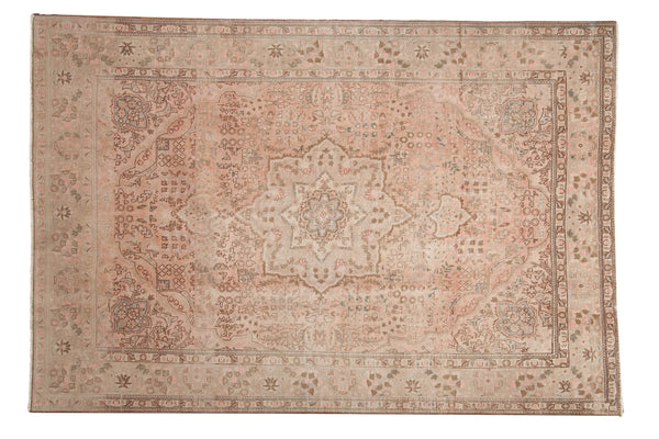 6.5x10 Vintage Distressed Isparta Carpet // ONH Item 10037