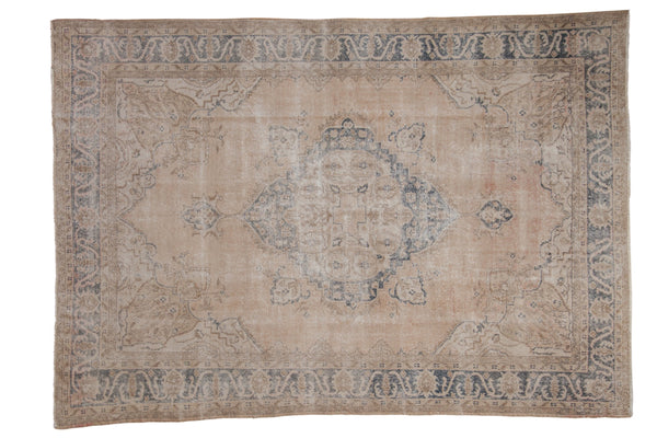 RESERVED 7.5x10.5 Vintage Distressed Sparta Carpet // ONH Item 10040