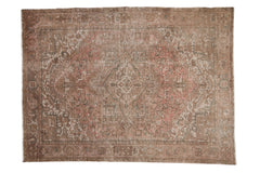 RESERVED 8x10.5 Vintage Distressed Mehrivan Carpet // ONH Item 10041