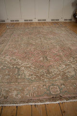 RESERVED 8x10.5 Vintage Distressed Mehrivan Carpet // ONH Item 10041 Image 6