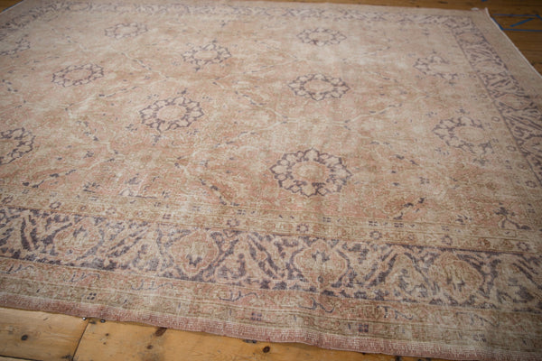 RESERVED 8x11.5 Vintage Distressed Sivas Carpet // ONH Item 10042 Image 11