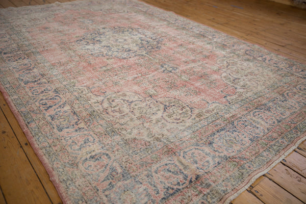 RESERVED 7.5x11 Vintage Distressed Sparta Carpet // ONH Item 10044 Image 5