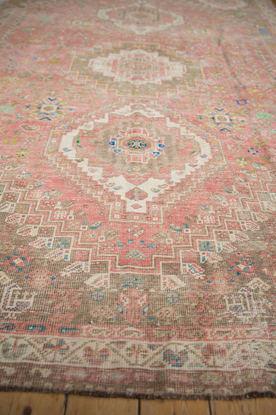 7x10.5 Vintage Distressed Abadeh Carpet // ONH Item 10047 Image 7
