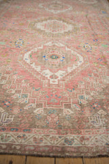 7x10.5 Vintage Distressed Abadeh Carpet // ONH Item 10047 Image 7