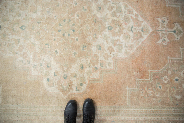 6.5x11 Vintage Distressed Oushak Carpet // ONH Item 10049 Image 1