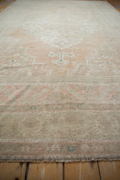 6.5x11 Vintage Distressed Oushak Carpet // ONH Item 10049 Image 4