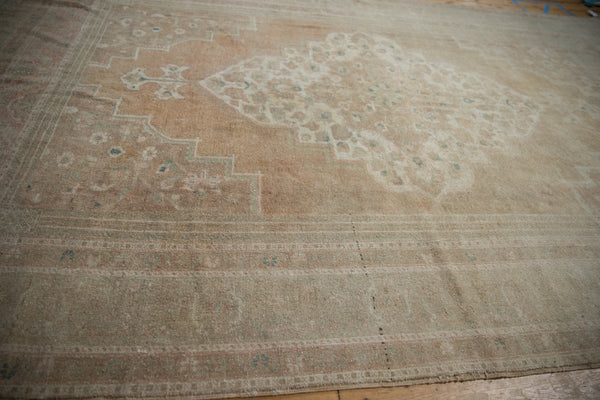 6.5x11 Vintage Distressed Oushak Carpet // ONH Item 10049 Image 5