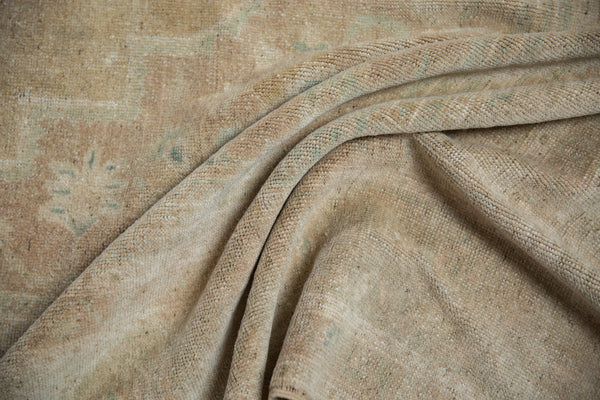 6.5x11 Vintage Distressed Oushak Carpet // ONH Item 10049 Image 7