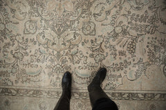 8.5x11.5 Vintage Distressed Tabriz Carpet // ONH Item 10050 Image 1
